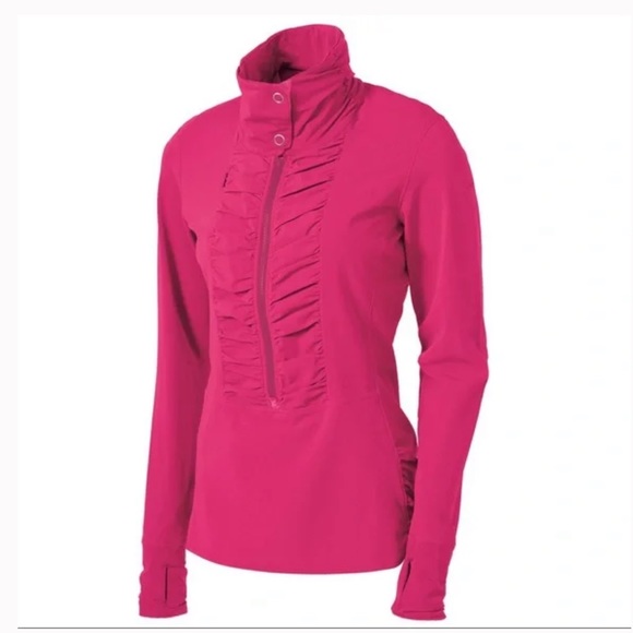 Brooks Jackets & Blazers - NWT Brooks Running Infiniti Anorak running jacket Pomegranate Pink Size XL